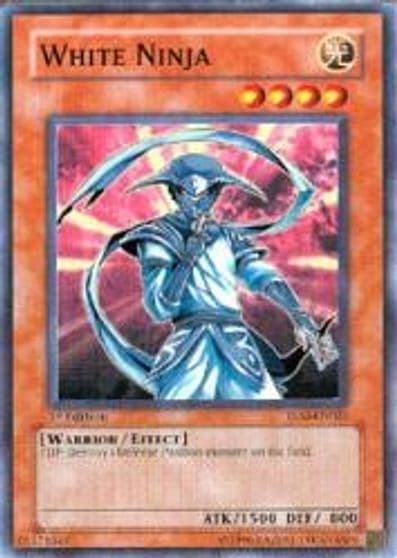 White Ninja The Lost Millennium Yu-Gi-Oh! card