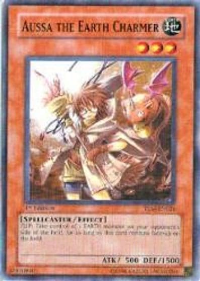 Aussa the Earth Charmer The Lost Millennium Yu-Gi-Oh! card