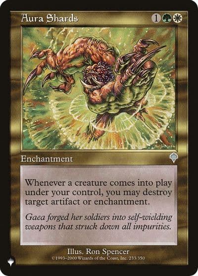 Aura Shards INV The List Reprints Magic card