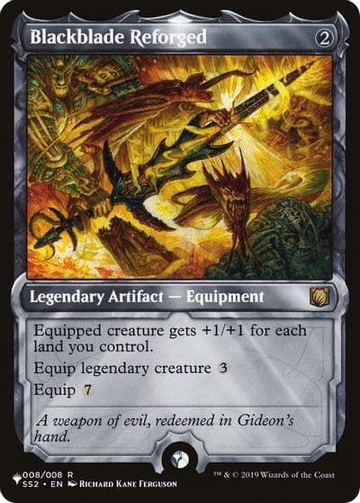Blackblade Reforged The List Reprints Magic card