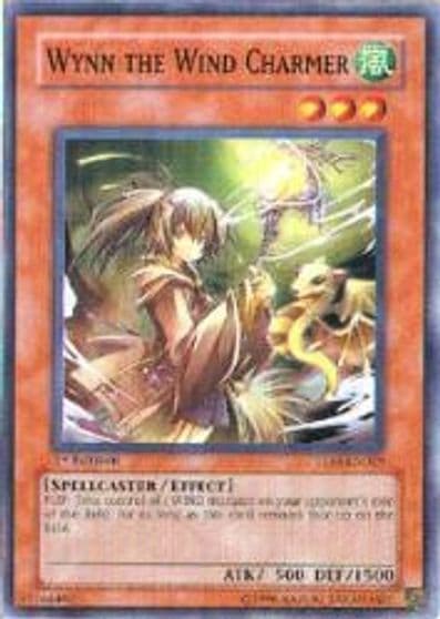 Wynn the Wind Charmer The Lost Millennium Yu-Gi-Oh! card