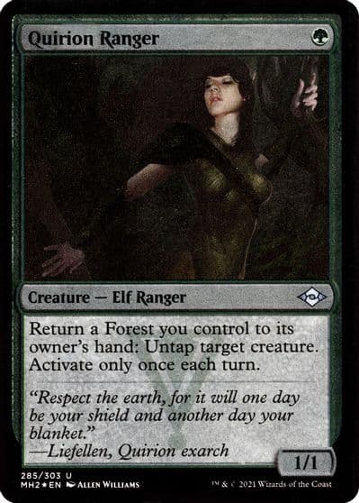 Quirion Ranger Foil Etched Modern Horizons 2 Magic card