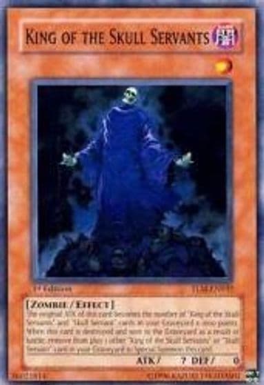 King of the Skull Servants The Lost Millennium Yu-Gi-Oh! card