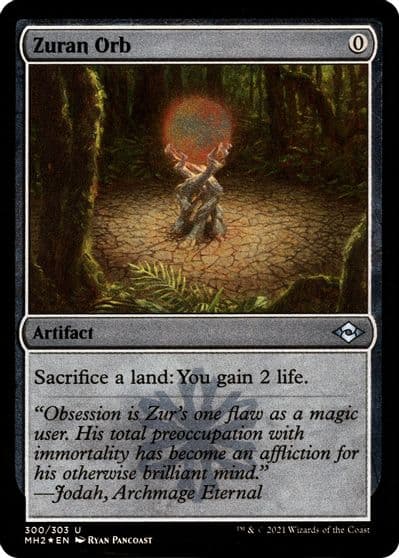 Zuran Orb Foil Etched Modern Horizons 2 Magic card