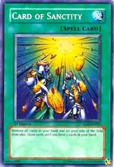 Card of Sanctity The Lost Millennium Yu-Gi-Oh! card