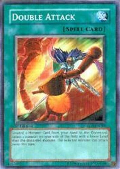 Double Attack The Lost Millennium Yu-Gi-Oh! card