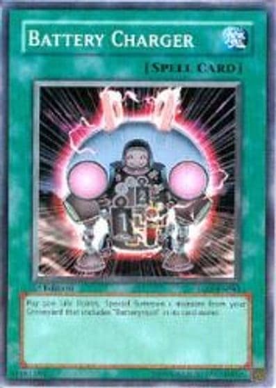 Battery Charger The Lost Millennium Yu-Gi-Oh! card