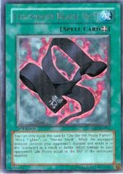 Legendary Black Belt The Lost Millennium Yu-Gi-Oh! card