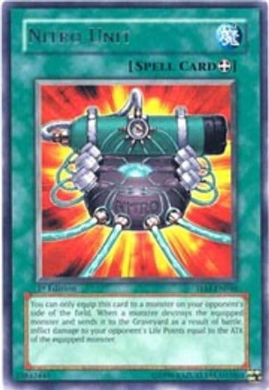 Nitro Unit The Lost Millennium Yu-Gi-Oh! card