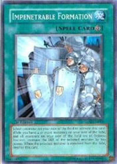 Impenetrable Formation The Lost Millennium Yu-Gi-Oh! card