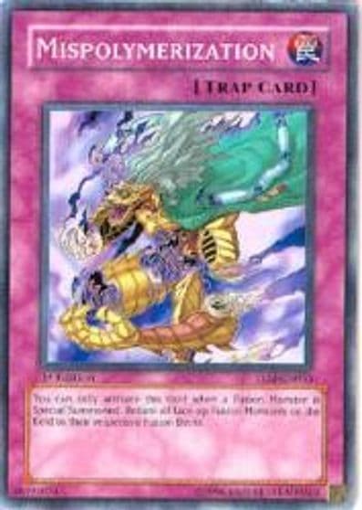 Mispolymerization The Lost Millennium Yu-Gi-Oh! card