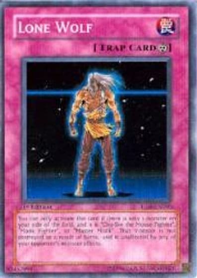 Lone Wolf The Lost Millennium Yu-Gi-Oh! card