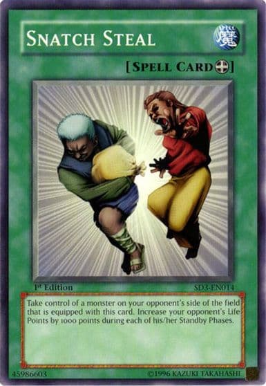 Snatch Steal Structure Deck: Blaze of Destruction Yu-Gi-Oh! card