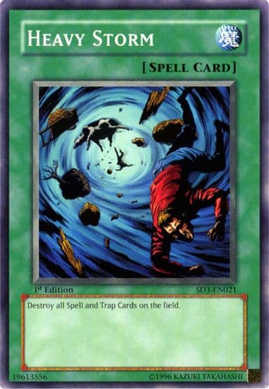 Heavy Storm Structure Deck: Blaze of Destruction Yu-Gi-Oh! card
