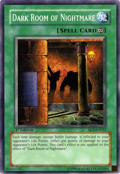 Dark Room of Nightmare Structure Deck: Blaze of Destruction Yu-Gi-Oh! card