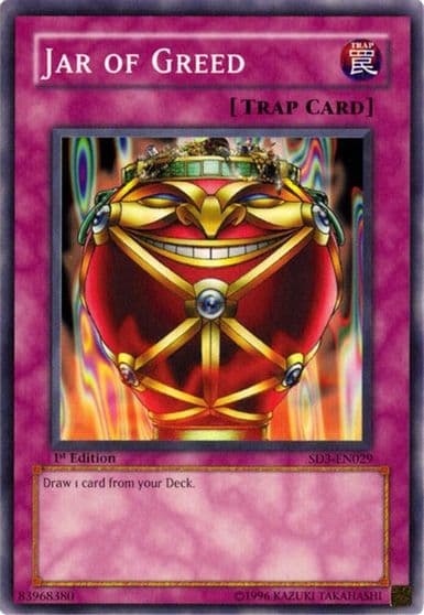 Jar of Greed Structure Deck: Blaze of Destruction Yu-Gi-Oh! card