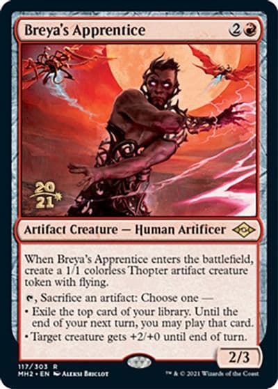 Breyas Apprentice Prerelease Cards Magic card