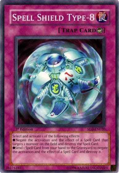 Spell Shield Type 8 Structure Deck: Blaze of Destruction Yu-Gi-Oh! card