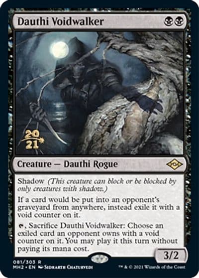 Dauthi Voidwalker Prerelease Cards Magic card