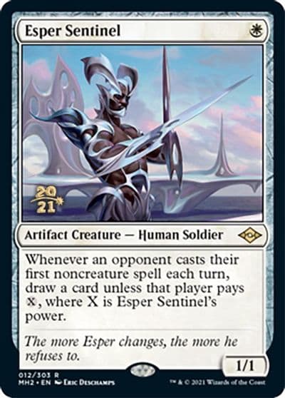 Esper Sentinel Prerelease Cards Magic card