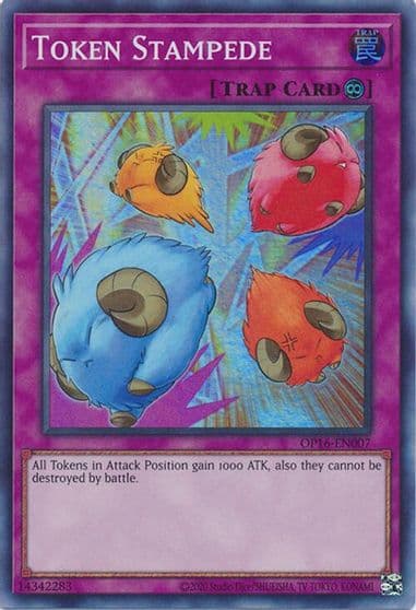 Token Stampede OTS Tournament Pack 16 Yu-Gi-Oh! card