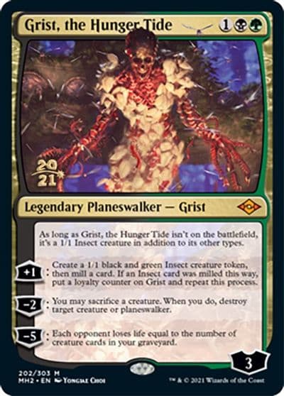 Grist the Hunger Tide Prerelease Cards Magic card