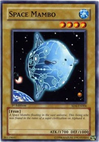 Space Mambo Structure Deck: Fury from the Deep Yu-Gi-Oh! card