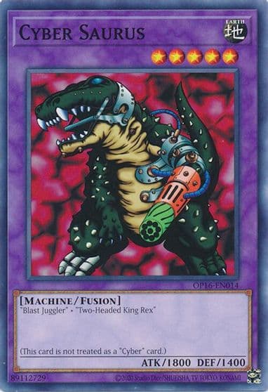 Cyber Saurus OTS Tournament Pack 16 Yu-Gi-Oh! card
