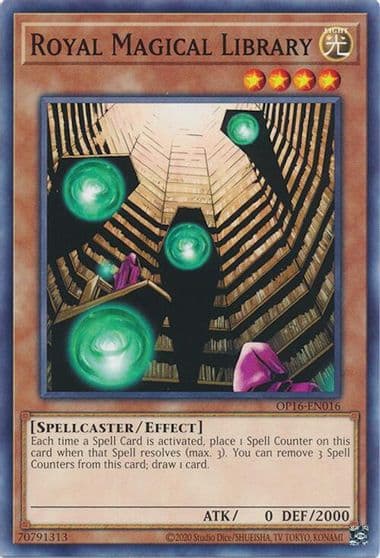 Royal Magical Library OTS Tournament Pack 16 Yu-Gi-Oh! card