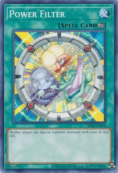 Power Filter OTS Tournament Pack 16 Yu-Gi-Oh! card