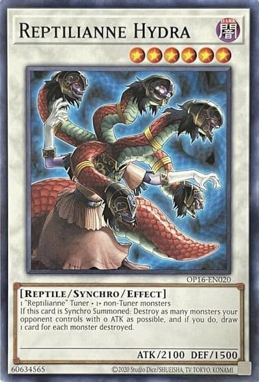 Reptilianne Hydra OTS Tournament Pack 16 Yu-Gi-Oh! card