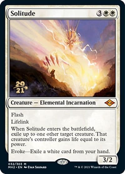 Solitude Prerelease Cards Magic card