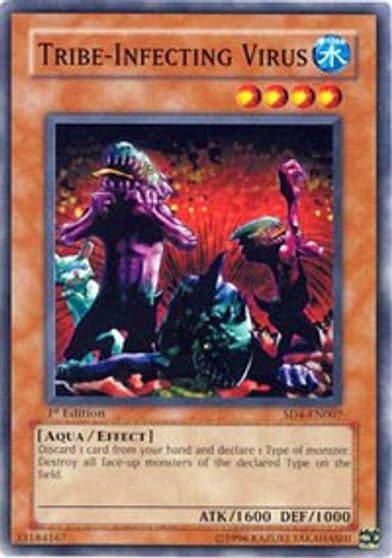 Tribe Infecting Virus Structure Deck: Fury from the Deep Yu-Gi-Oh! card