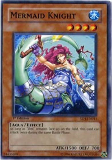 Mermaid Knight Structure Deck: Fury from the Deep Yu-Gi-Oh! card