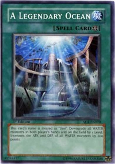 A Legendary Ocean Structure Deck: Fury from the Deep Yu-Gi-Oh! card