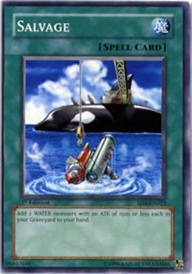 Salvage Structure Deck: Fury from the Deep Yu-Gi-Oh! card