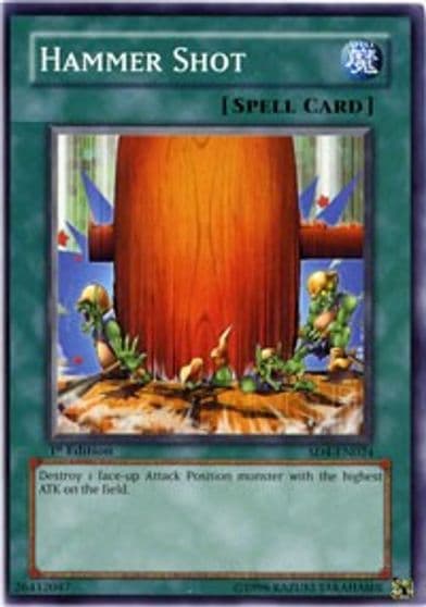 Hammer Shot Structure Deck: Fury from the Deep Yu-Gi-Oh! card