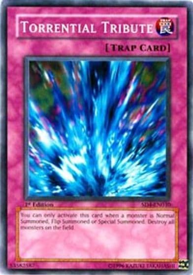 Torrential Tribute Structure Deck: Fury from the Deep Yu-Gi-Oh! card