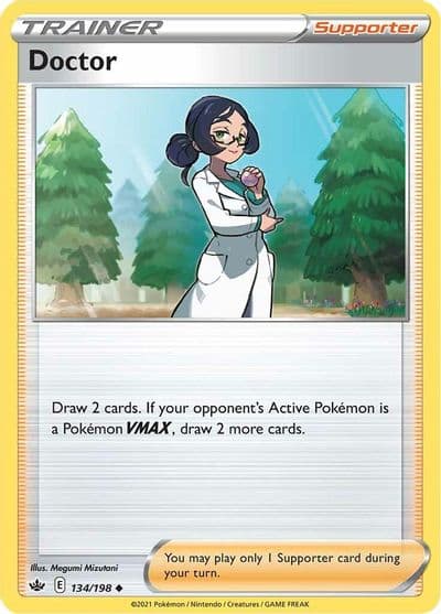 Doctor SWSH06: Chilling Reign Pokemon card