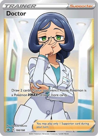 Doctor (Full Art) SWSH06: Chilling Reign Pokemon card