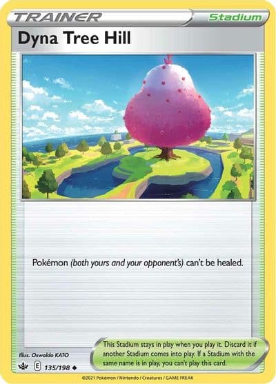 Dyna Tree Hill SWSH06: Chilling Reign Pokemon card
