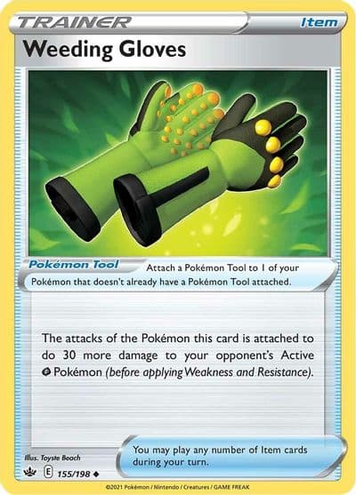 Weeding Gloves SWSH06: Chilling Reign Pokemon card