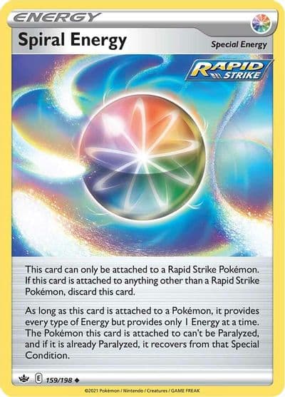 Spiral Energy SWSH06: Chilling Reign Pokemon card