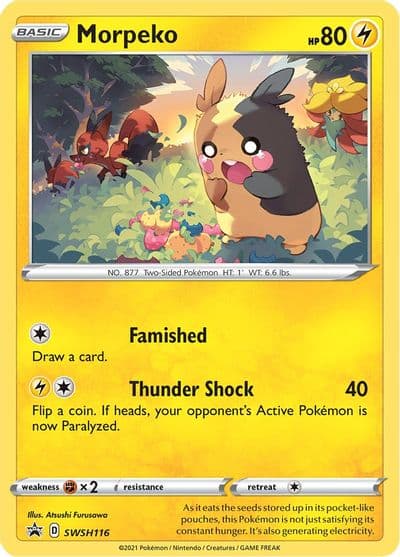 Morpeko - SWSH116 SWSH: Sword & Shield Promo Cards Pokemon card