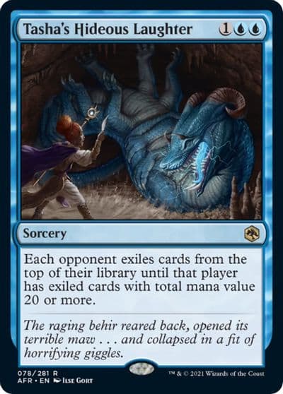 Tashas Hideous Laughter Adventures in the Forgotten Realms Magic card
