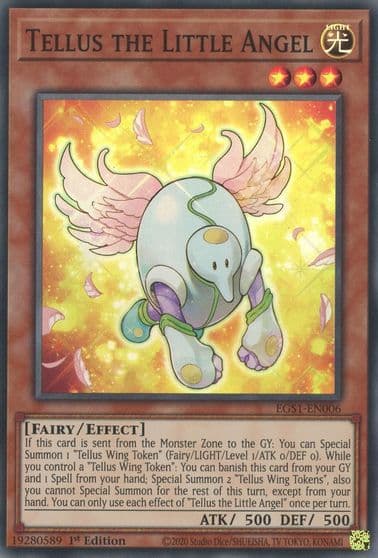 Tellus the Little Angel Egyptian God Deck: Slifer the Sky Dragon Yu-Gi-Oh! card