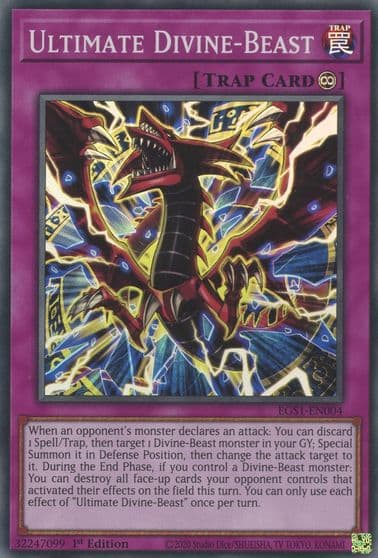 Ultimate Divine Beast Egyptian God Deck: Slifer the Sky Dragon Yu-Gi-Oh! card