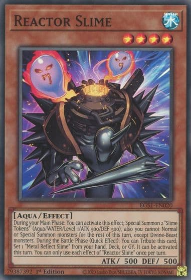 Reactor Slime Egyptian God Deck: Slifer the Sky Dragon Yu-Gi-Oh! card