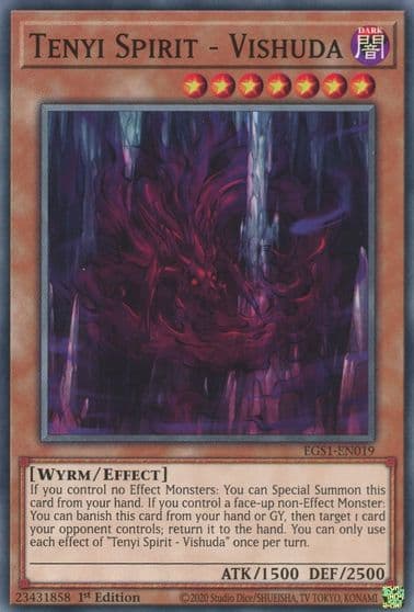 Tenyi Spirit Vishuda Egyptian God Deck: Slifer the Sky Dragon Yu-Gi-Oh! card