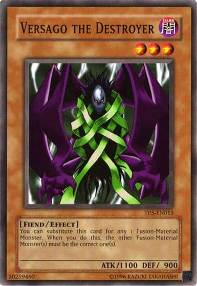 Versago the Destroyer Speed Duel: Tournament Pack 5 Yu-Gi-Oh! card